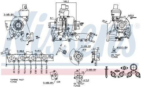 Турбіна VAG 2.0 TDi 03- NISSENS 93079