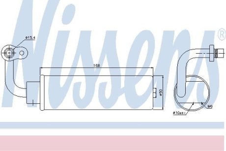 Осушувач кондицiонера NISSENS 95444