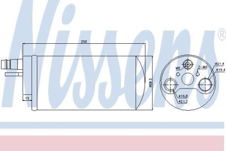 Осушувач кондицiонера NISSENS 95494