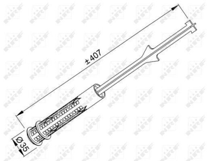 Осушувач кондиціонера NRF 33335