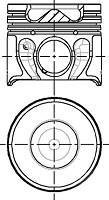 Поршень Ford Mondeo III 00-07, Ford Transit 00-06, Jaguar X-Type 01-09 NURAL 87-140800-10