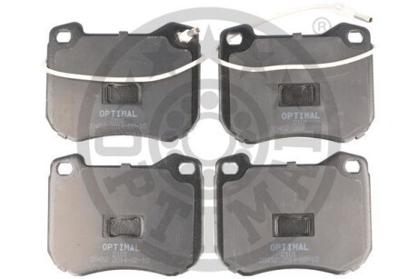 Гальмівні колодки дискові Optimal BP-02101