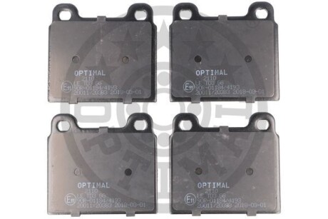 Гальмівні колодки дискові Optimal BP-02110