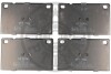 Гальмівні колодки дискові Optimal BP-05301 (фото 1)