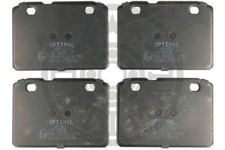 Гальмівні колодки дискові Optimal BP-09151