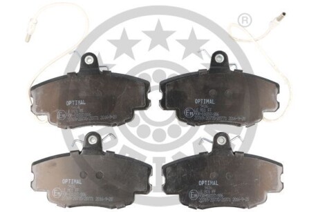 Гальмівні колодки дискові Optimal BP-09416