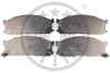 Фото 1 - гальмівні колодки дискові Optimal BP-09518 Гальмівні колодки дискові Optimal BP-09518 (фото 1)