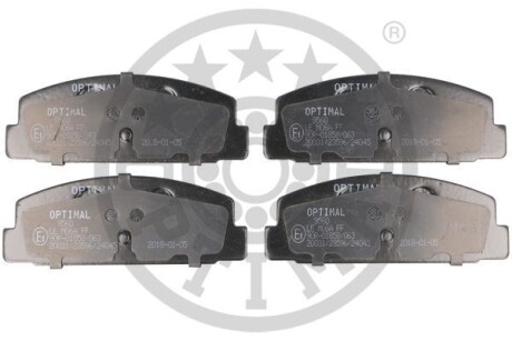 Гальмівні колодки дискові Optimal BP-09560