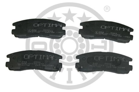 Гальмівні колодки дискові Optimal BP-09594