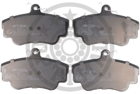 Фото гальмівні колодки дискові Optimal BP-09623 Гальмівні колодки дискові Optimal BP-09623