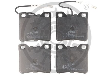 Гальмівні колодки дискові Optimal BP-09649