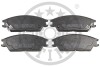 Гальмівні колодки дискові Optimal BP-09680 (фото 1)