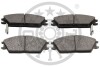 Гальмівні колодки дискові Optimal BP-09680 (фото 2)