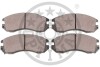 Гальмівні колодки дискові Optimal BP-09686 (фото 2)