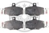 Гальмівні колодки дискові Optimal BP-09690 (фото 1)