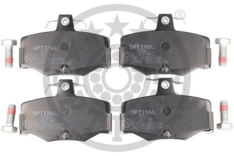 Гальмівні колодки дискові Optimal BP-09690
