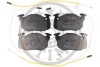Гальмівні колодки дискові Optimal BP-09750 (фото 1)