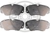Гальмівні колодки дискові Optimal BP-09756 (фото 1)
