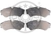 Гальмівні колодки дискові Optimal BP-09757 (фото 1)
