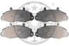 Гальмівні колодки дискові Optimal BP-09769 (фото 1)