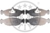 Гальмівні колодки дискові Optimal BP-09771 (фото 1)