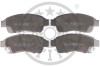 Гальмівні колодки дискові Optimal BP-09787 (фото 1)