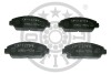 Гальмівні колодки дискові Optimal BP-09793 (фото 1)