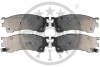 Гальмівні колодки дискові Optimal BP-09811 (фото 1)