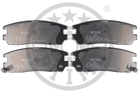 Гальмівні колодки дискові Optimal BP-09828