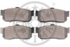 Фото 2 - гальмівні колодки дискові Optimal BP-09834 Гальмівні колодки дискові Optimal BP-09834 (фото 2)