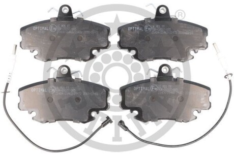 Гальмівні колодки дискові Optimal BP-09870