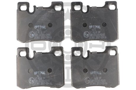 Гальмівні колодки дискові Optimal BP-09876
