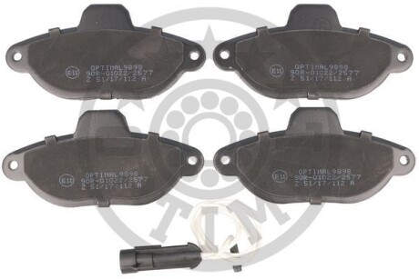 Гальмівні колодки дискові Optimal BP-09898