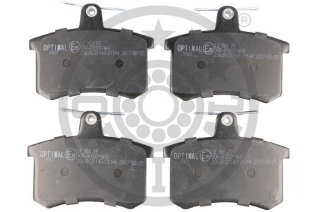 Гальмівні колодки дискові Optimal BP-09907