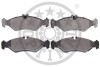 Гальмівні колодки дискові Optimal BP-10051 (фото 2)