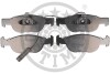 Гальмівні колодки дискові Optimal BP-10072 (фото 1)