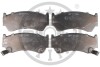 Гальмівні колодки дискові Optimal BP-10076 (фото 1)