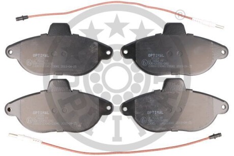 Гальмівні колодки дискові Optimal BP-10089