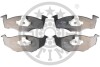 Гальмівні колодки дискові Optimal BP-10128 (фото 1)