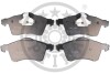 Гальмівні колодки дискові Optimal BP-10137 (фото 1)