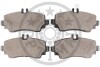 Гальмівні колодки дискові Optimal BP-10205 (фото 2)