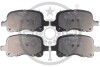 Гальмівні колодки дискові Optimal BP-10211 (фото 1)