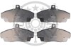 Гальмівні колодки дискові Optimal BP-10259 (фото 1)