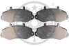 Гальмівні колодки дискові Optimal BP-10270 (фото 1)