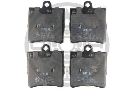 Гальмівні колодки дискові Optimal BP-10271