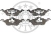 Гальмівні колодки дискові Optimal BP-10302 (фото 1)