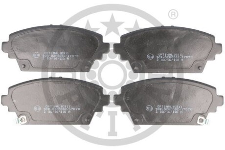 Гальмівні колодки дискові Optimal BP-10311