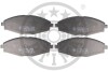 Гальмівні колодки дискові Optimal BP-10313 (фото 1)