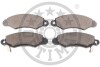 Гальмівні колодки дискові Optimal BP-10326 (фото 2)