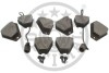 Гальмівні колодки дискові Optimal BP-10339 (фото 2)